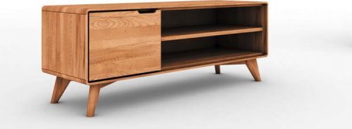 TV stolek z bukového dřeva 134x48 cm Greg - The Beds