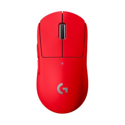 Logitech G PRO X SUPERLIGHT Wireless Gaming Mouse, red