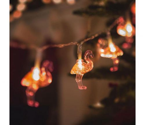 LED Dekorační řetěz 10xLED/3xAA 1,1m teplá bílá