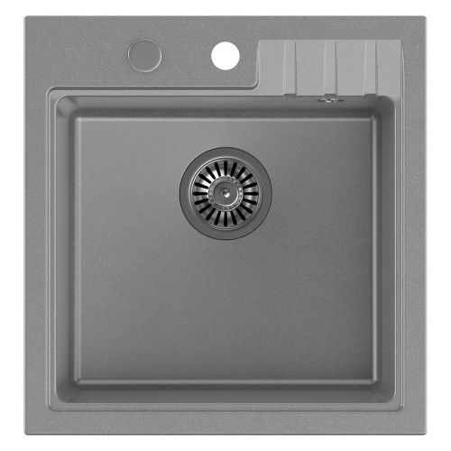 Dřez Peter 110 Steingran šedá 50x52x20 + sifon