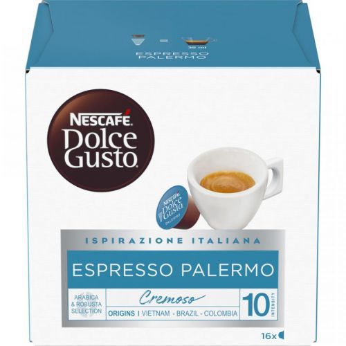 NESCAFÉ Dolce Gusto Espresso Palermo – kávové kapsle – 16 ks