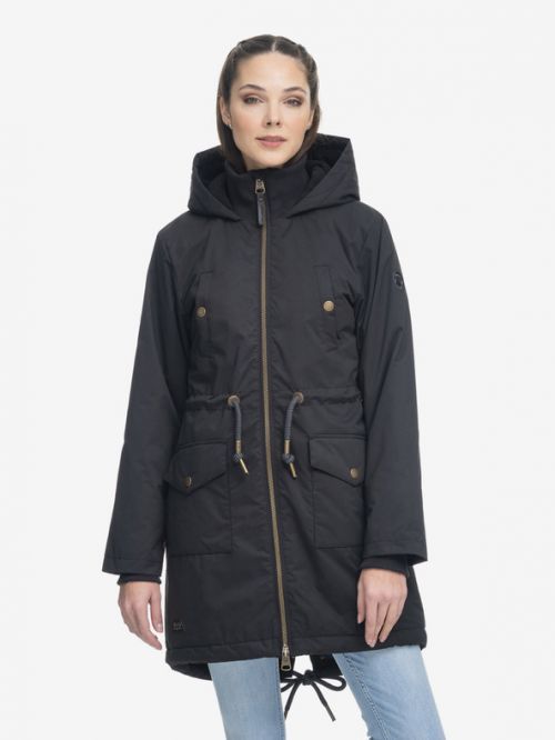 Ragwear Crescend Parka Černá