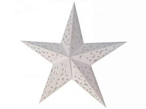 Papírová dekorace - hvězda 40 cm - 24079