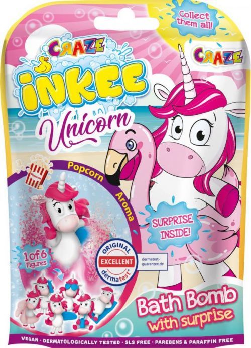 Šumivá bomba do vany s překvapením Jednorožec beach