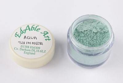 Prachová barva Aqua Shimmer - Edable Art