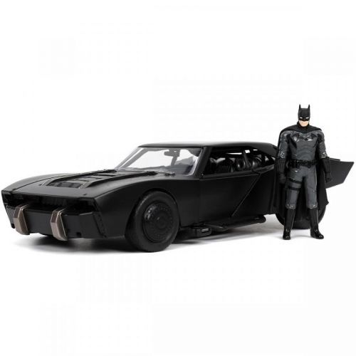 Jada Toys | The Batman 2022 - Diecast Model 1/24 2022 Batmobile s figurkou Batmana