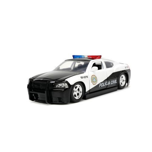 Jada Toys | Fast & Furious - Diecast Model 1/24 2006 Dodge Charger STR8 Police Car