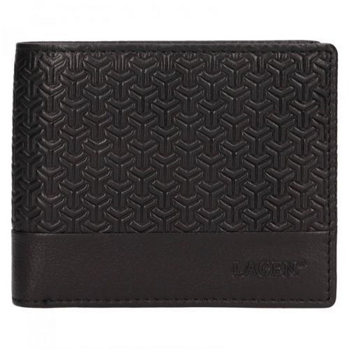 Pánská kožená peněženka Lagen Dalibors - černá