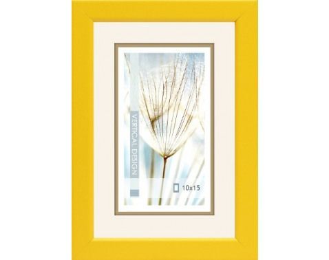 Fotorámeček Giulia 10x15 cm, žlutý