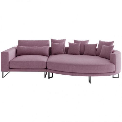 Livetastic POHOVKA BIG SOFA, textil, magenta