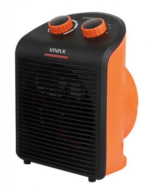 konvektor FH-2081 ventilát.2000W černý/oranž. VIVAX