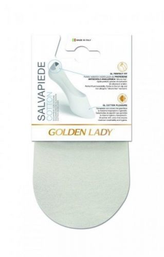Golden Lady 6N Salvapiede Cotton A'2 2-pack Dámské ponožky 35-38 Nero