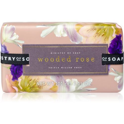 The Somerset Toiletry Co. Ministry of Soap Blush Hues tuhé mýdlo na tělo Wooded Rose 200 g