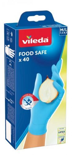 Vileda Food Safe rukavice M/L 40ks