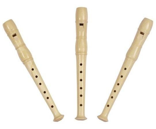 GOKI Dětská dřevěná flétna 20 cm (1 ks)
