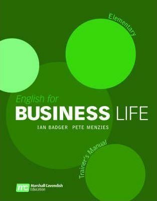 English for Business Life: Elementary: Trainer's Manual