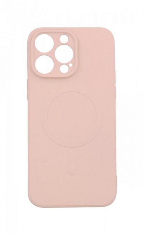 Kryt TopQ iPhone 14 Pro Max s MagSafe světle růžový 85092