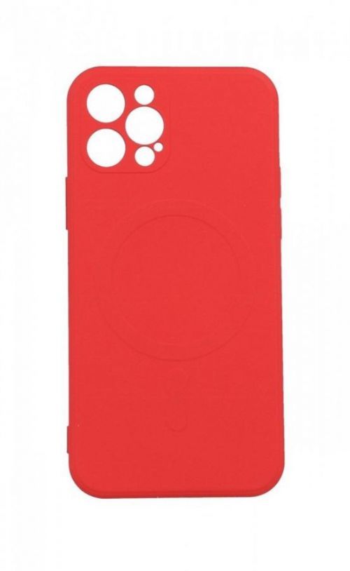 Kryt TopQ iPhone 12 Pro s MagSafe červený 85006