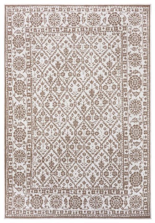 NORTHRUGS - Hanse Home koberce Kusový koberec Twin-Wendeteppiche 105432 Linen - 120x170 cm Bílá