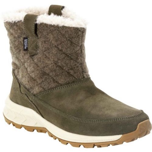 Jack Wolfskin QUEENSBERRY TEXAPORE BOOT W Dámská zimní obuv, khaki, velikost 39