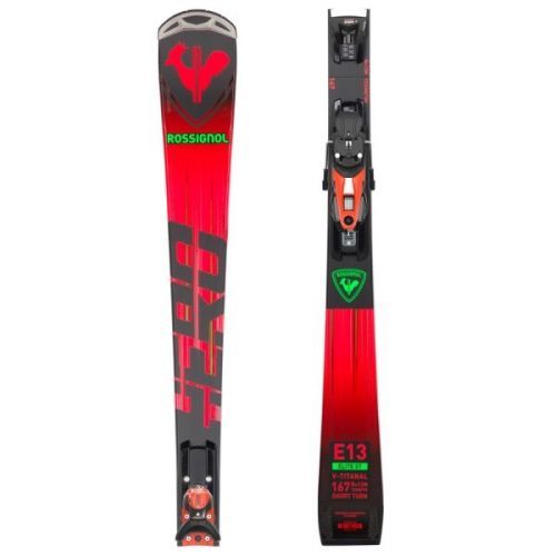 Rossignol HERO ELITE ST TI KONECT + NX 12 KONECT GW Sjezdové lyže, červená, velikost 162