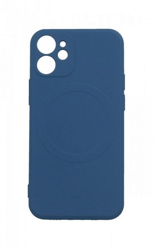 Kryt TopQ iPhone 12 Mini s MagSafe tmavě modrý 84989