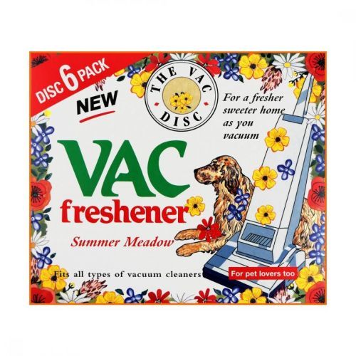 VAC FRESHENER SUMMER MEADOW Vůně do vysavače 6ks