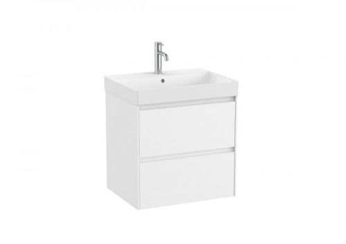 Koupelnová skříňka s umyvadlem Roca Ona 60x64,5x46 cm bílá mat ONA602ZBM