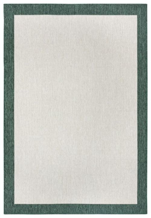 NORTHRUGS - Hanse Home koberce Kusový koberec Twin-Wendeteppiche 105473 Green - 80x150 cm Bílá