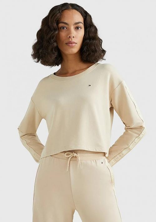 Dámská mikina Tommy Hilfiger UW0UW03899 L Tělová