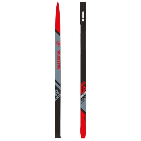 Rossignol DELTA X RACE R-SKIN STIFF + RACE CLASSIC SET Běžecké lyže s mohérovým pásem, černá, velikost 189