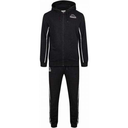 Kappa LOGO DOJI Pánská souprava, černá, velikost L