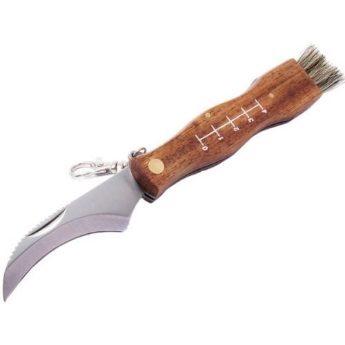 MAM 2591 KNIFE Zavírací houbařský nůž, hnědá, velikost UNI