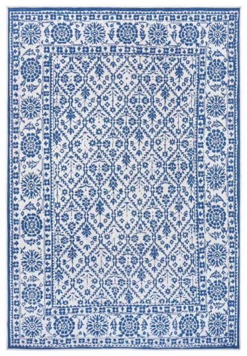 NORTHRUGS - Hanse Home koberce Kusový koberec Twin-Wendeteppiche 105431 Ocean - 80x150 cm Bílá