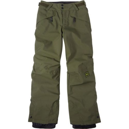 O'Neill ANVIL PANTS Chlapecké lyžařské/snowboardové kalhoty, khaki, velikost 164