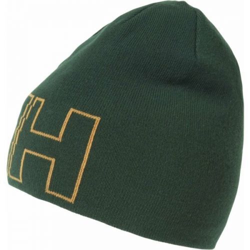 Helly Hansen OUTLINE BEANIE Čepice, tmavě zelená, velikost UNI