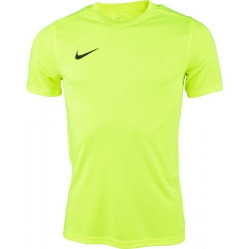 Nike DRI-FIT PARK 7 Pánské sportovní tričko, reflexní neon, velikost XXL