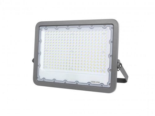 Optonica LED SMD reflektor Grey IP65 200W Neutrální bílá 5746