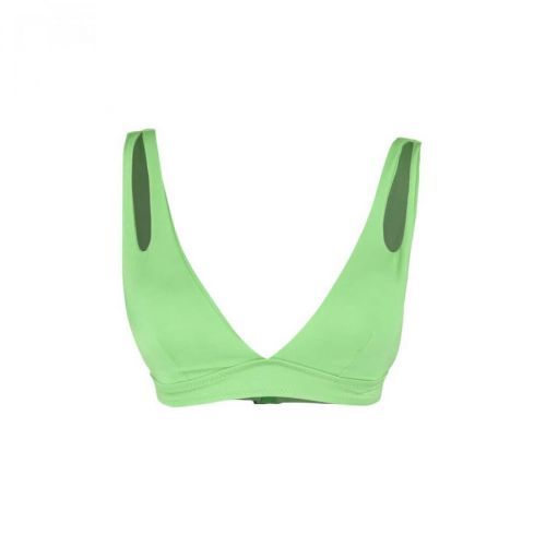 Trendyol Summer Green Cut-Out Detailed Long Triangle Bikini Top