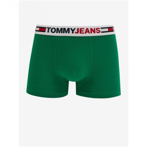 Zelené pánské boxerky Tommy Jeans - Pánské