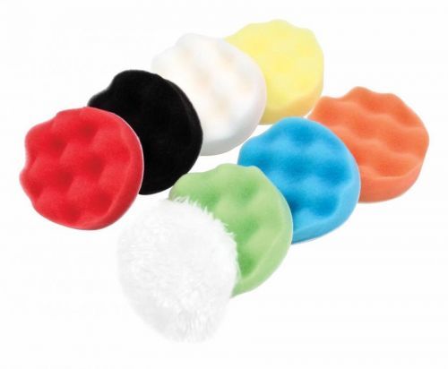 Sada leštících houbiček, 80 mm, 8 ks – Satra S-RE9PS