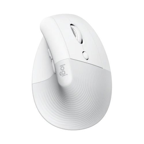 Logitech Lift pro Mac Vertical Ergonomic Mouse, White
