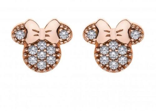 Disney Půvabné bronzové náušnice ze stříbra Minnie Mouse E904431PZWL