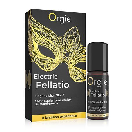 Lesk na rty Orgie SEXY VIBE! ELETRIC FELLATIO 10 ml Orgie