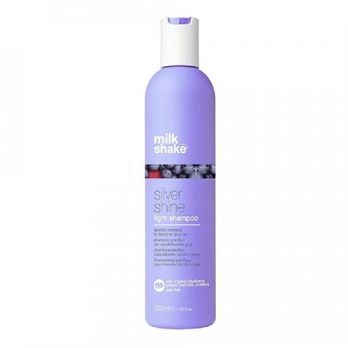 Milk_Shake Silver Shine Light Shampoo ochranný šampon pro platinově blond a šedivé vlasy 300 ml