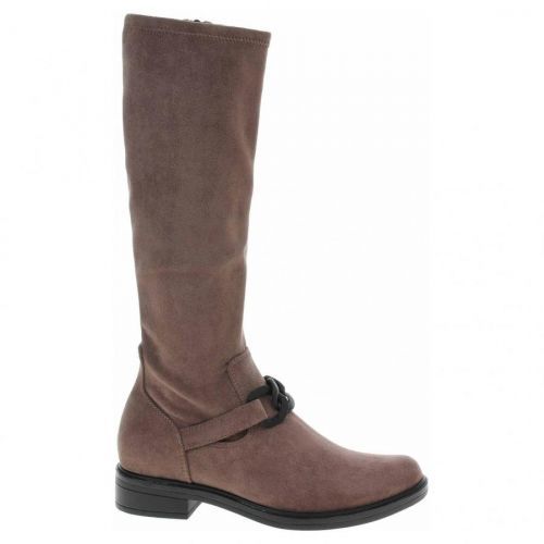 Ecco Dámské kozačky Caprice 9-25500-29 cafe stretch 22500977