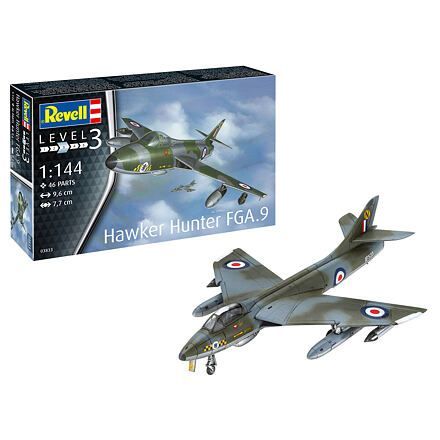 Plastic ModelKit letadlo 03833 - Hawker Hunter FGA.9 (1:144)