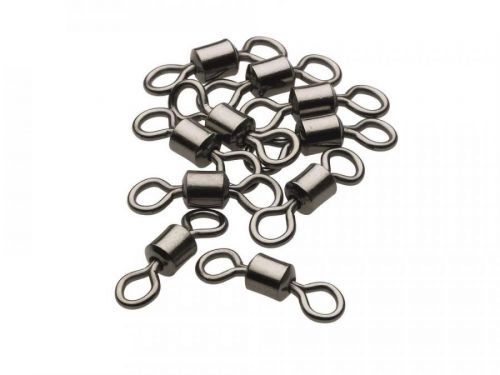 Kinetic Obratlík Crane Swivel Black 10ks - vel.1/0