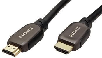 ROLINE Ultra High Speed HDMI kabel, 8K@60Hz, HDMI M - HDMI M, certifikovaný, černý, 1m