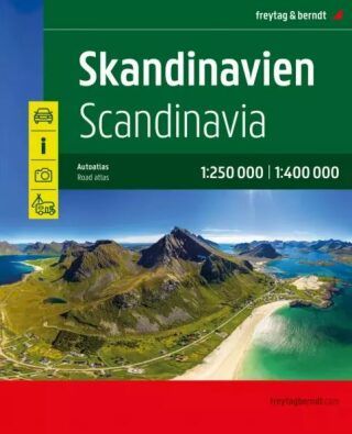 Skandinavie - Autoatlas 1:200.000-1:400.000